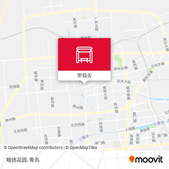 顺德花园地图