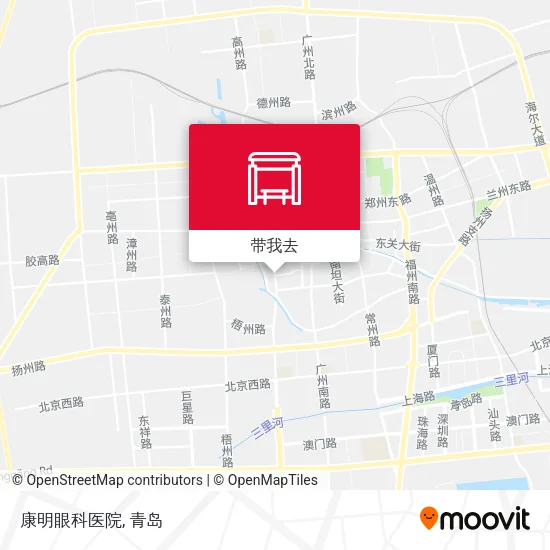 康明眼科医院地图