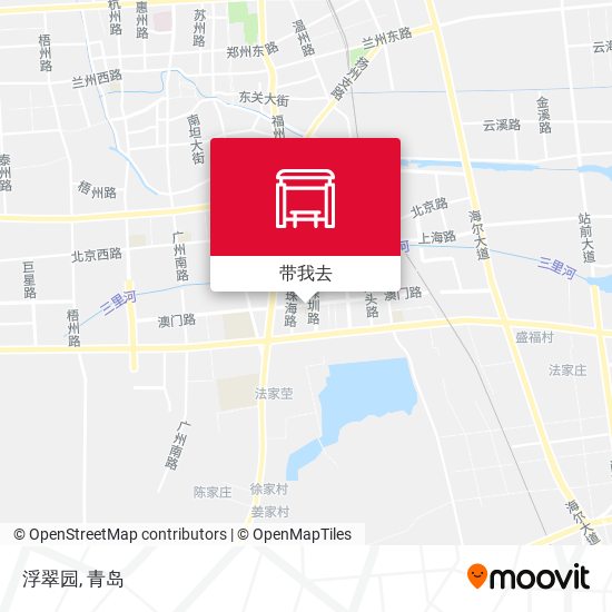 浮翠园地图