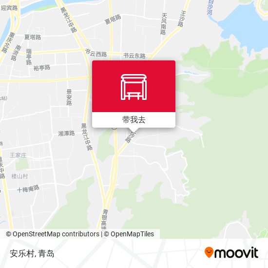 安乐村地图