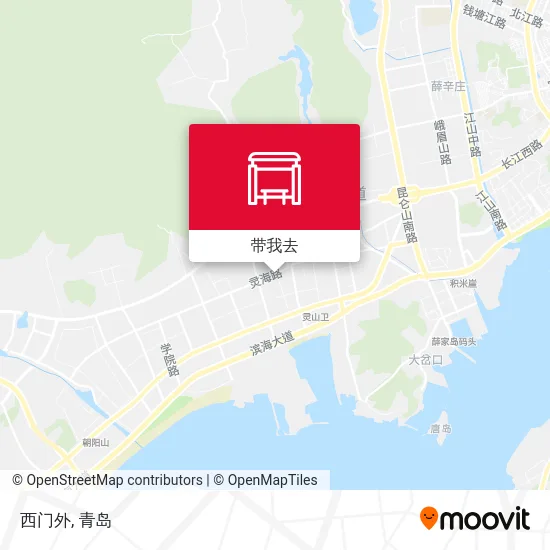 西门外地图