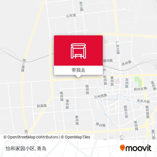 怡和家园小区地图