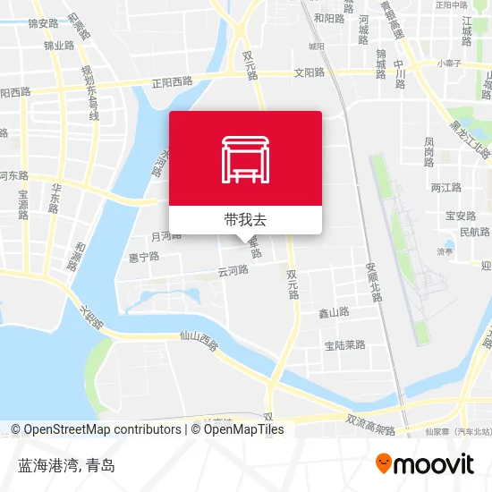 蓝海港湾地图