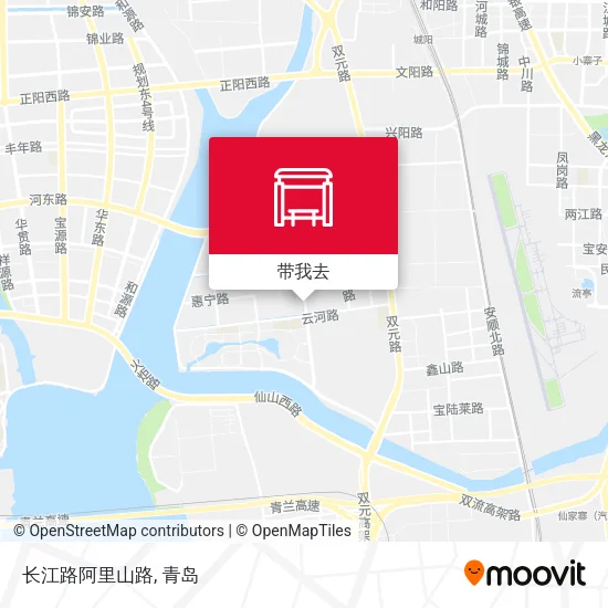 长江路阿里山路地图