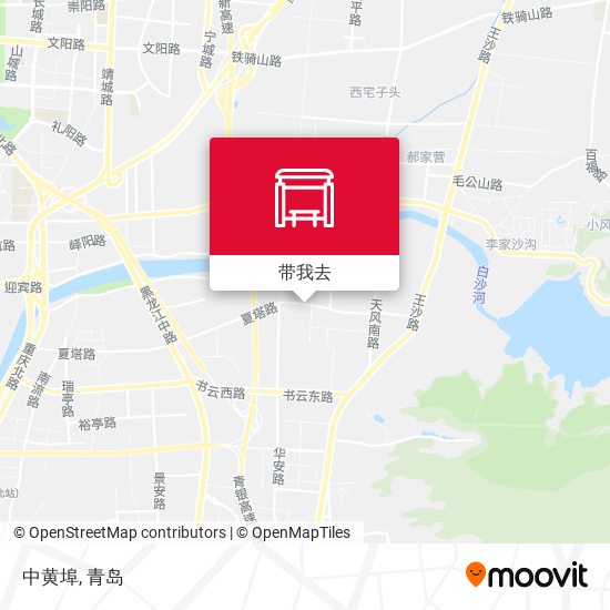 中黄埠地图