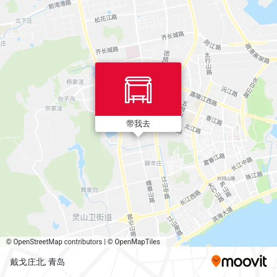 戴戈庄北地图