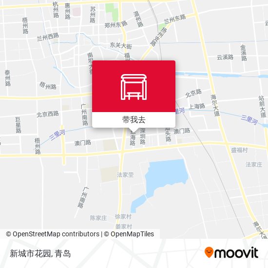 新城市花园地图