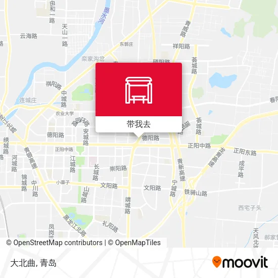 大北曲地图