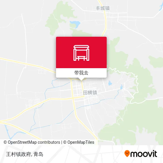 王村镇政府地图