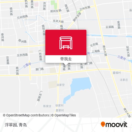 浮翠园地图