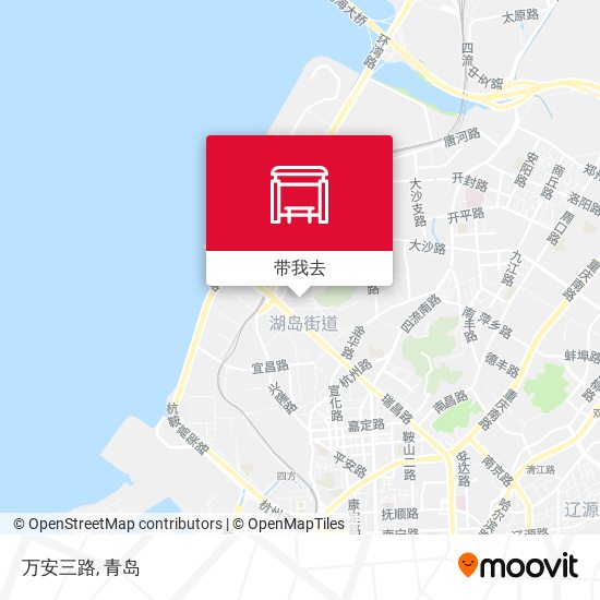 万安三路地图