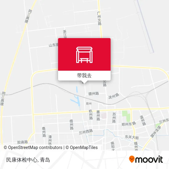 民康体检中心地图