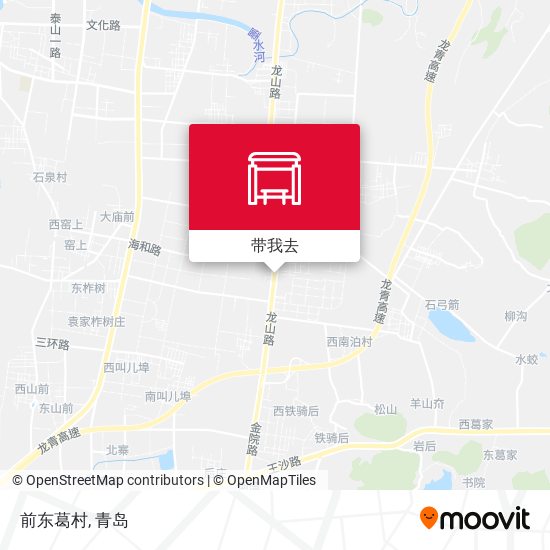 前东葛村地图