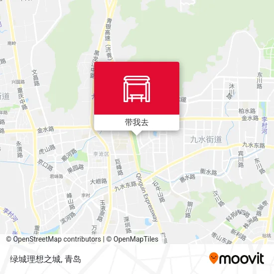 绿城理想之城地图