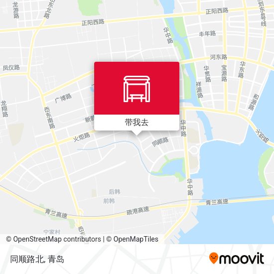 同顺路北地图