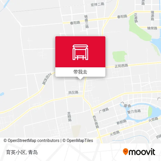 育英小区地图