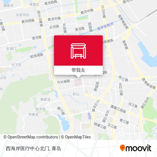 西海岸医疗中心北门地图