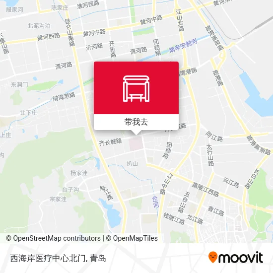 西海岸医疗中心北门地图