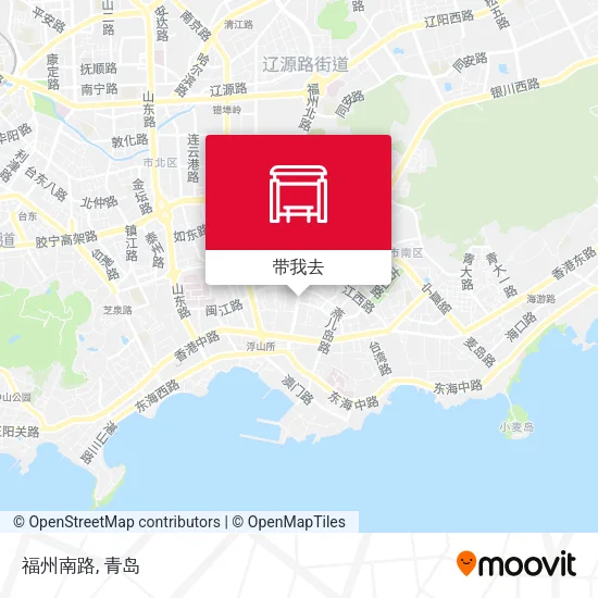 福州南路地图