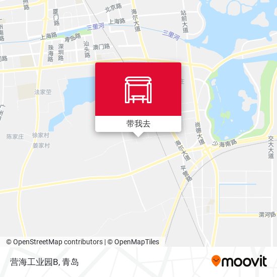 营海工业园B地图