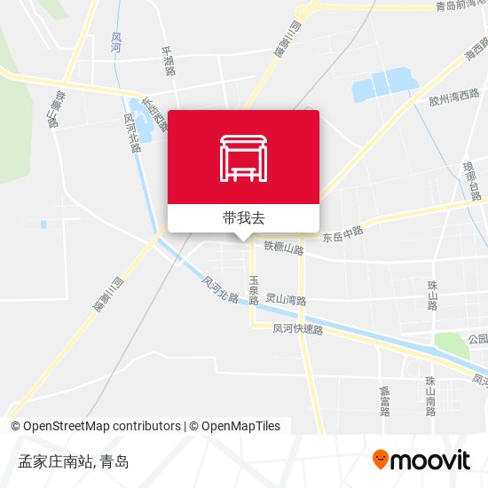 孟家庄南站地图