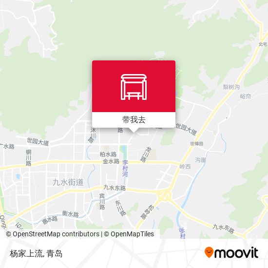 杨家上流地图