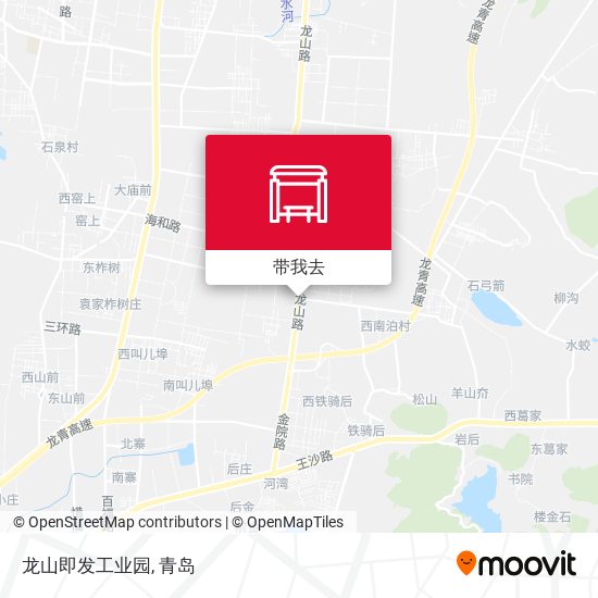 龙山即发工业园地图