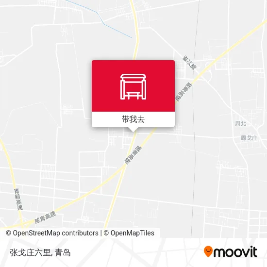 张戈庄六里地图