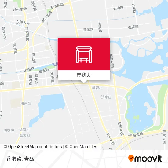 香港路地图