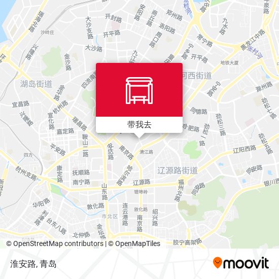 淮安路地图