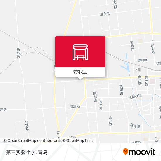 第三实验小学地图