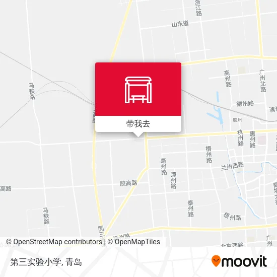 第三实验小学地图