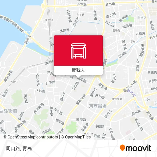 周口路地图