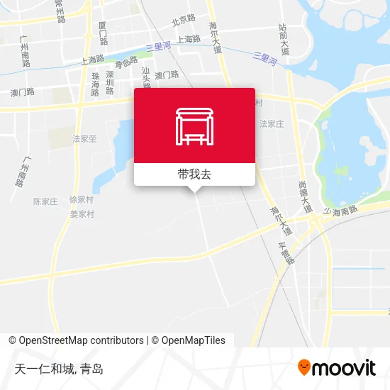 天一仁和城地图