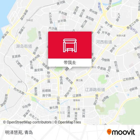 明泽慧苑地图