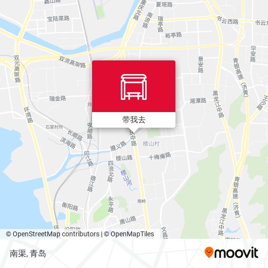 南渠地图