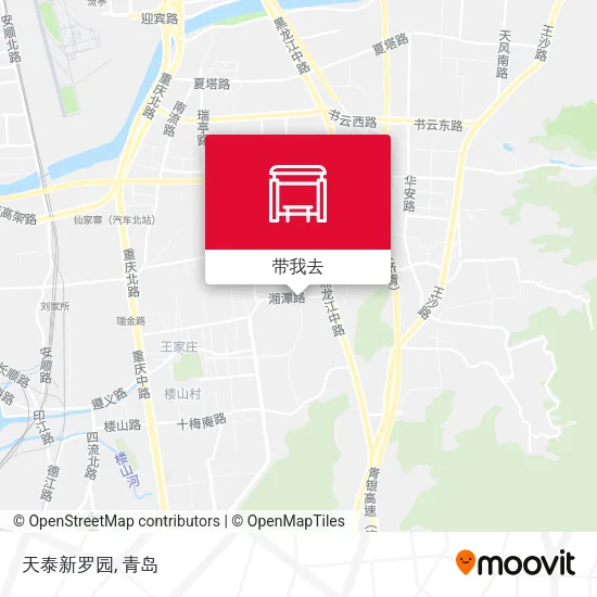 天泰新罗园地图