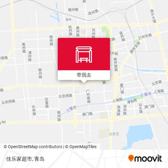 佳乐家超市地图