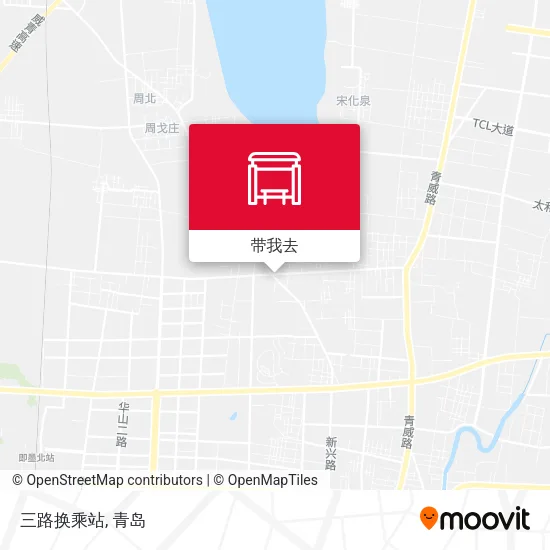 三路换乘站地图