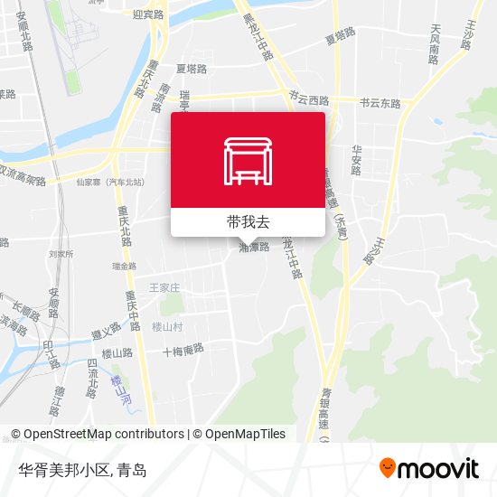 华胥美邦小区地图