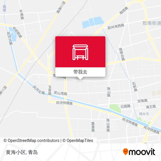 黄海小区地图