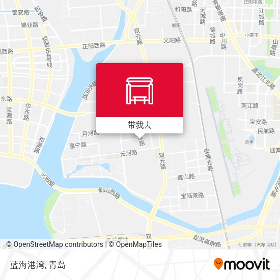 蓝海港湾地图