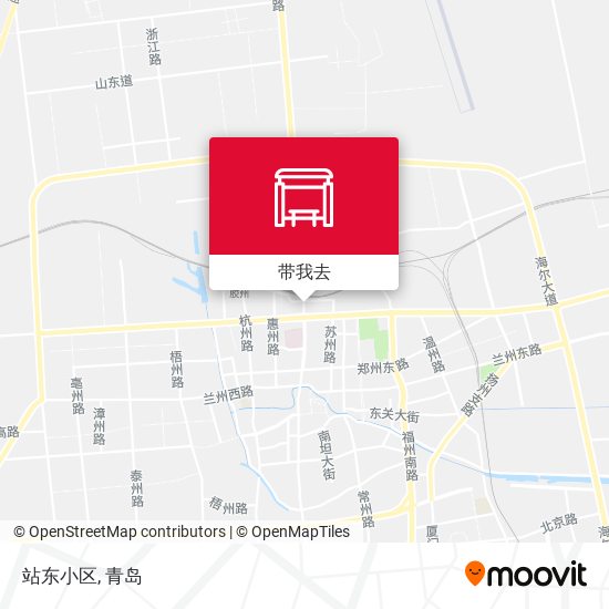 站东小区地图
