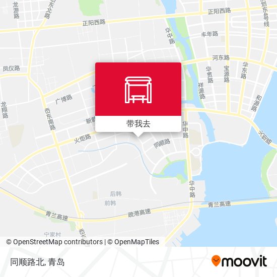 同顺路北地图