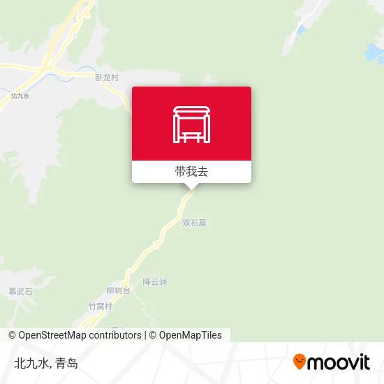 北九水地图
