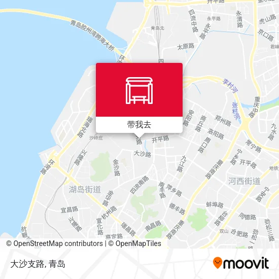 大沙支路地图