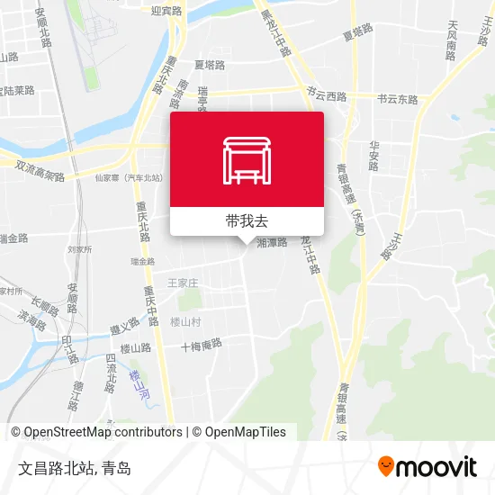文昌路北站地图