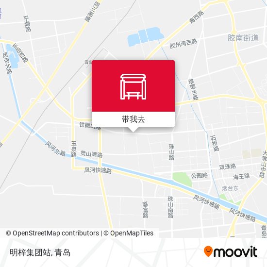 明梓集团站地图