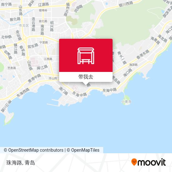 珠海路地图
