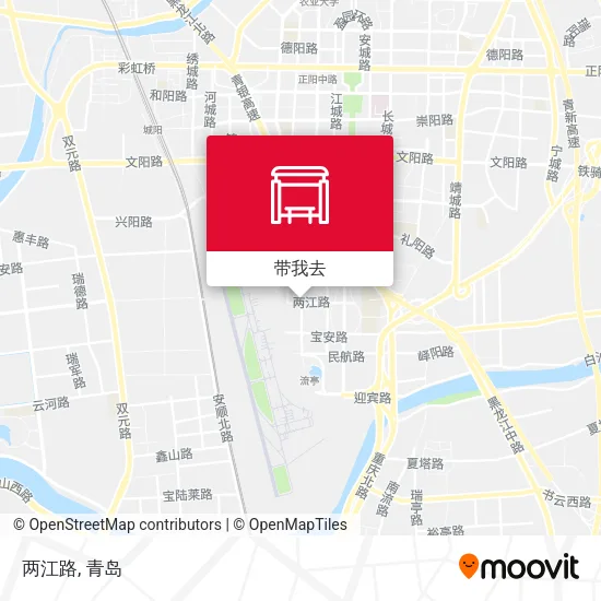 两江路地图